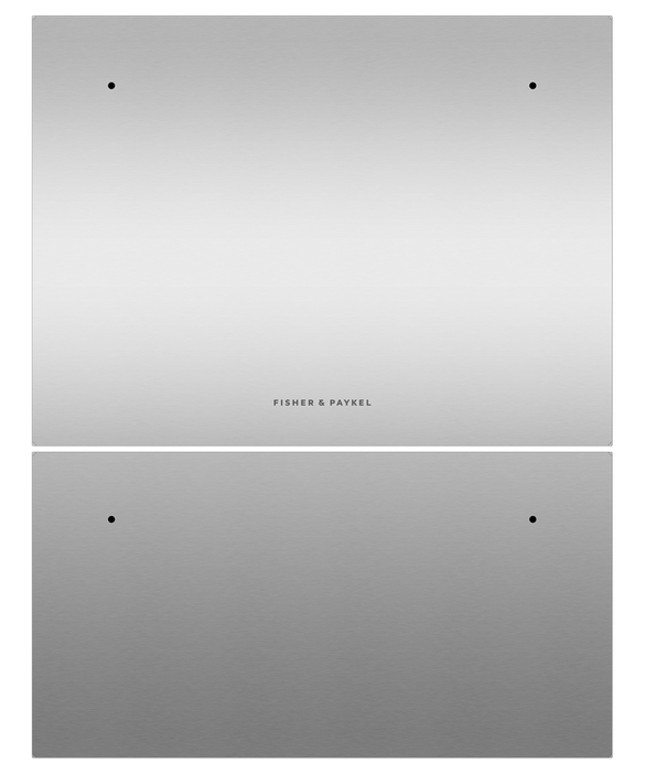 DishDrawer F&P Double Tall Stainless Door Kit
