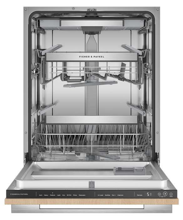 Fisher & Paykel - Dishwasher F&P Built Under Integrated Standard Top UI - DW60UT4I2