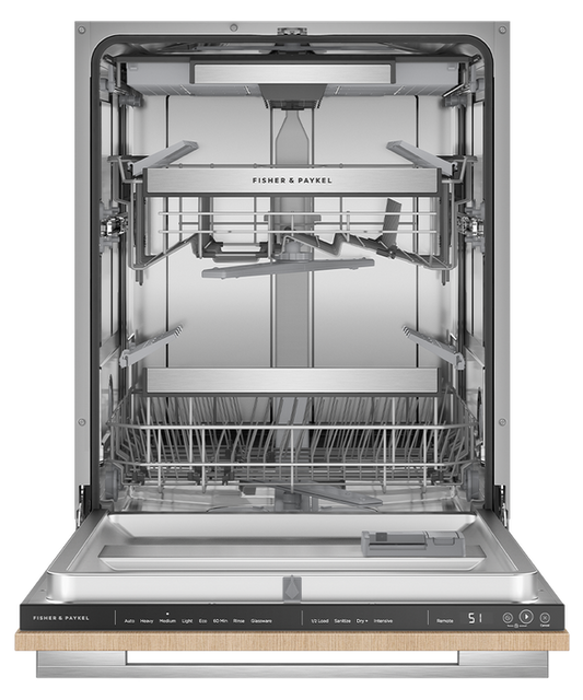 Fisher & Paykel - Dishwasher F&P Built Under Integrated Standard Top UI - DW60UT4I2
