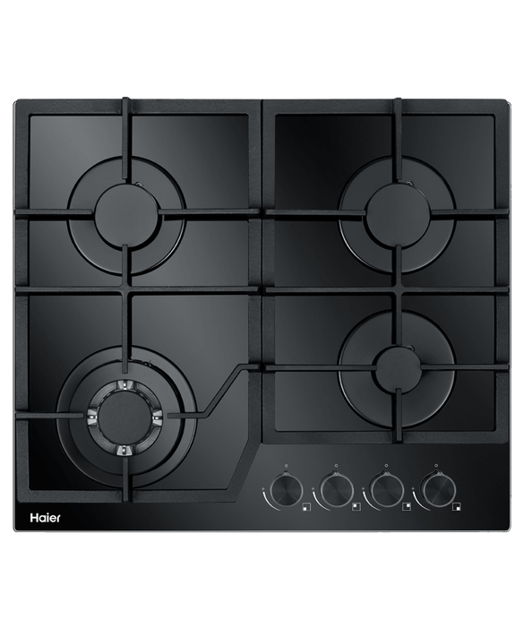 Haier - Cooktop Haier Gas 4 Burner Glass - HCG604WFCG3