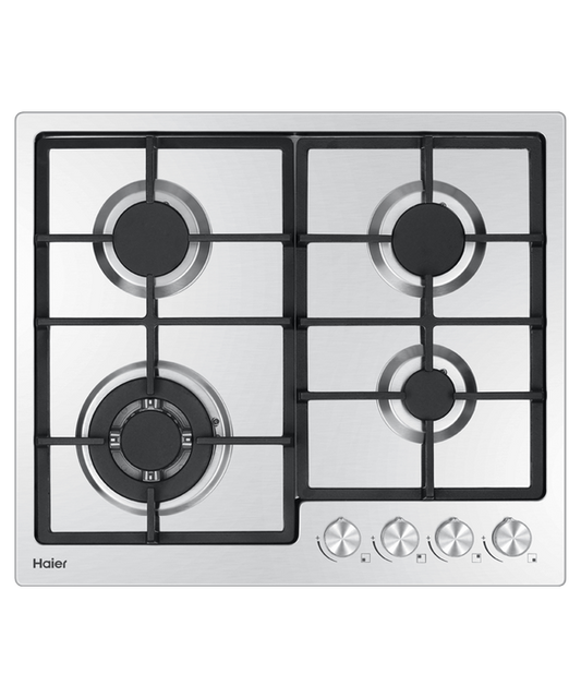Haier - Cooktop Haier Gas 4 Burner Stainless - HCG604WFCX3