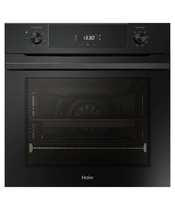 Haier - Oven Haier Single 70L 7 Function with Air Fry Tray Black - HWO60S7EB4 - *Superseded