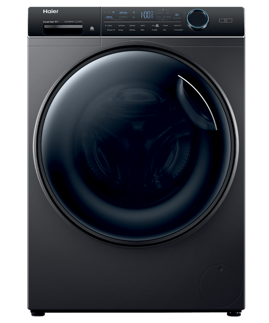 Washer Haier 10kg Front Load Dark Autodose Steam Wifi HWF10ANB1