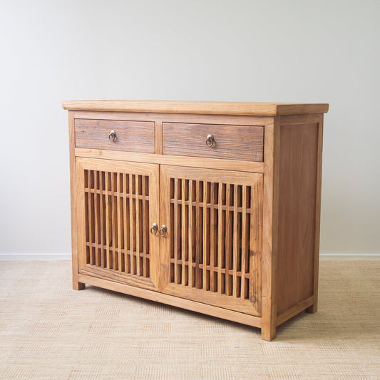 Coastline Elm Slat Cabinet