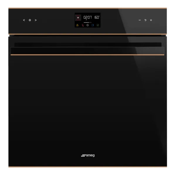 Smeg  60Cm Pyrolytic Dolce Stil Novo Oven - Copper Trim - SOPA6602TNR