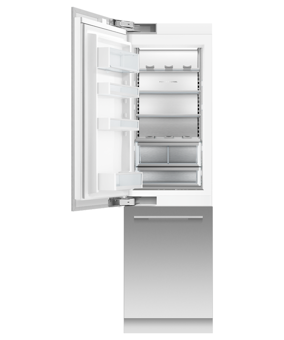 Fisher & Paykel Refrigerator Freezer Integrated Bottom Mount 61cm (24") Left Hand Hinged - RS6121WLUK1