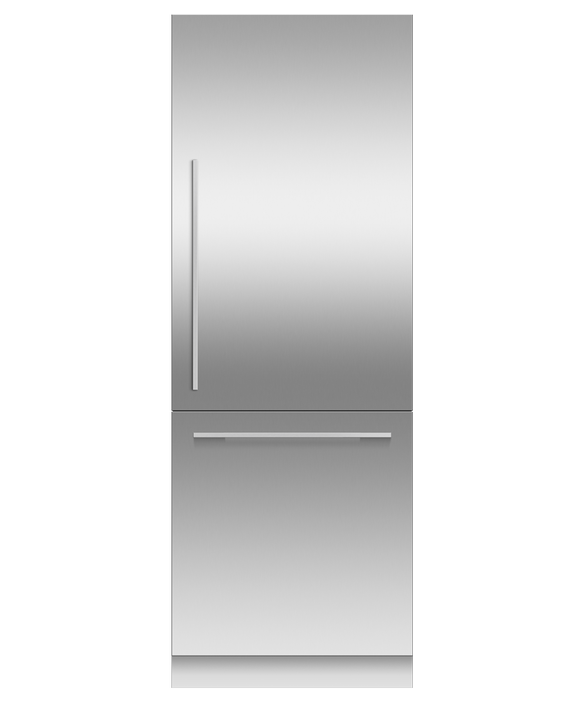 Fisher & Paykel Refrigerator Freezer Integrated Bottom Mount 76cm (30") Right Hand Hinged - RS7621WRUK1