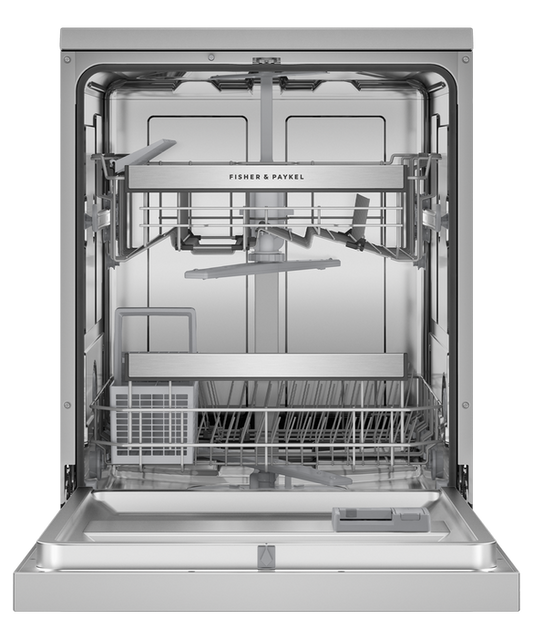 Fisher & Paykel - Dishwasher F&P Stainless Steel Pocket Standard Front UI - DW60FC1X2
