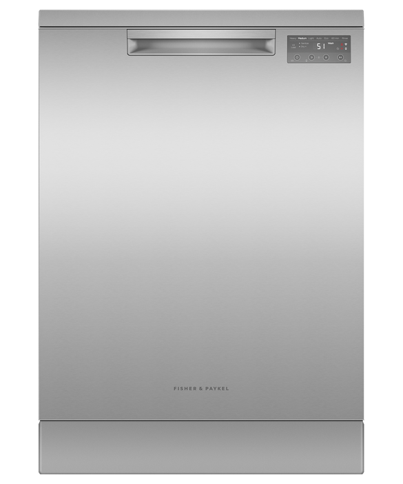 Fisher & Paykel Dishwasher Stainless Steel Pocket Standard Front UI - DW60FC2X2