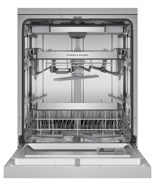 Fisher & Paykel Dishwasher Stainless Steel Pocket Standard Front UI - DW60FC4X2