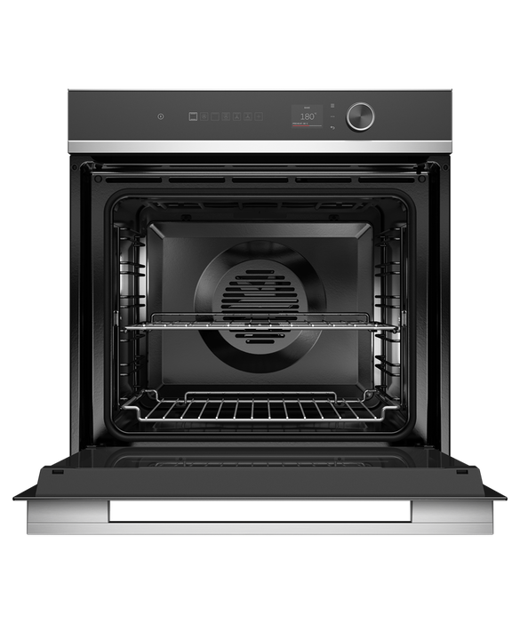 Fisher & Paykel Oven Pyrolytic 13 Function Small TFT 60cm Stainless Contemporary - OB60SD13PLX1
