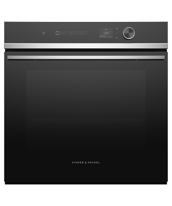 Fisher & Paykel - Oven F&P Pyro 16 Function Small TFT 60cm Stainless Contemporary - OB60SD16PLX1