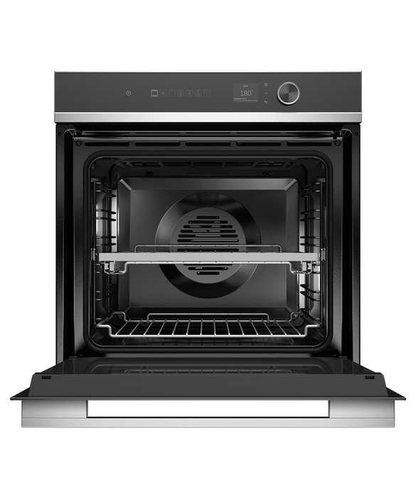 Fisher & Paykel Oven Pyrolytic 16 Function Small TFT 60cm Stainless Contemporary - OB60SD16PLX1