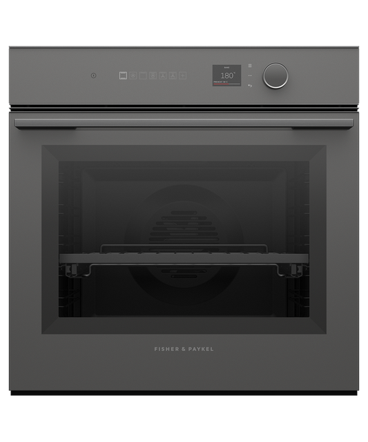 Fisher & Paykel - Oven F&P Pyro 16 Function small TFT 60cm Grey Minimal - OB60SM16PLG1