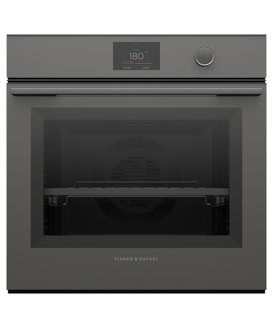Fisher & Paykel Oven Pyrolytic 5" TFT 60cm Grey Minimal - OB60SMPTDG1