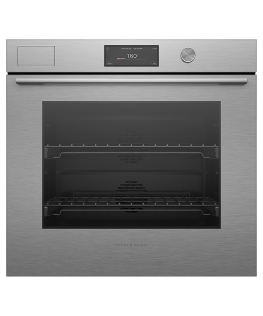 OB76SCPSUDX3 Series 11 - 76cm Contemporary Pyrolytic Steam Assist Oven - Brushed Silver Glass