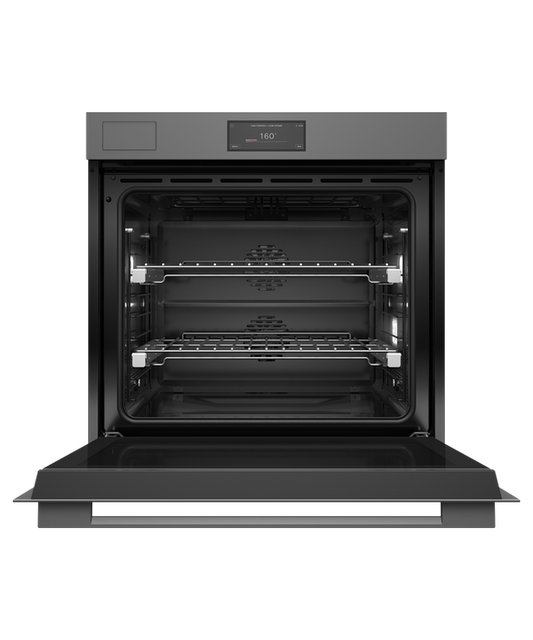 OB76SMPSUG3 Series 11 - 76cm Minimal Pyrolytic Steam Assist Oven - Grey Glass