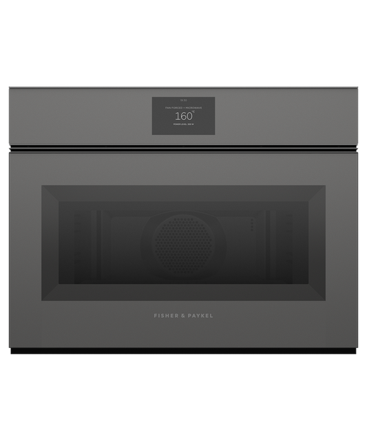 Oven F&P Speed 5" TFT 60cm Handle-less Minimal Grey