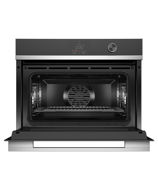 Fisher & Paykel - Oven F&P Compact Combi Steam 5" TFT 60cm Stainless Contemporary - OS60NDTDX1
