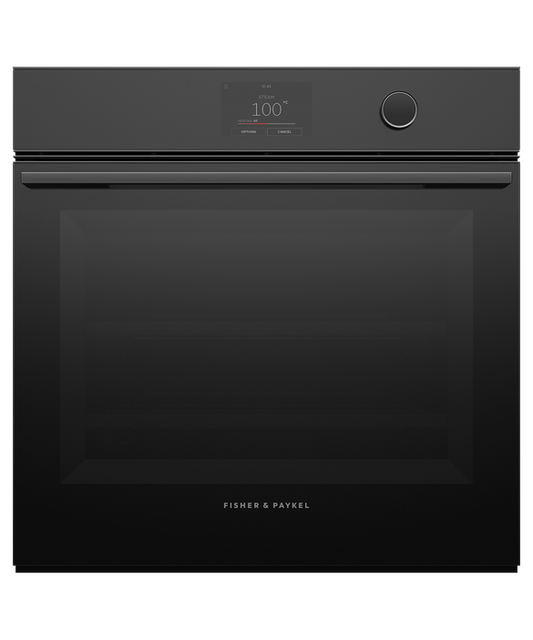 Fisher & Paykel Oven 60" Combination Steam Touchscreen Black Minimal - OS60SMTDB1