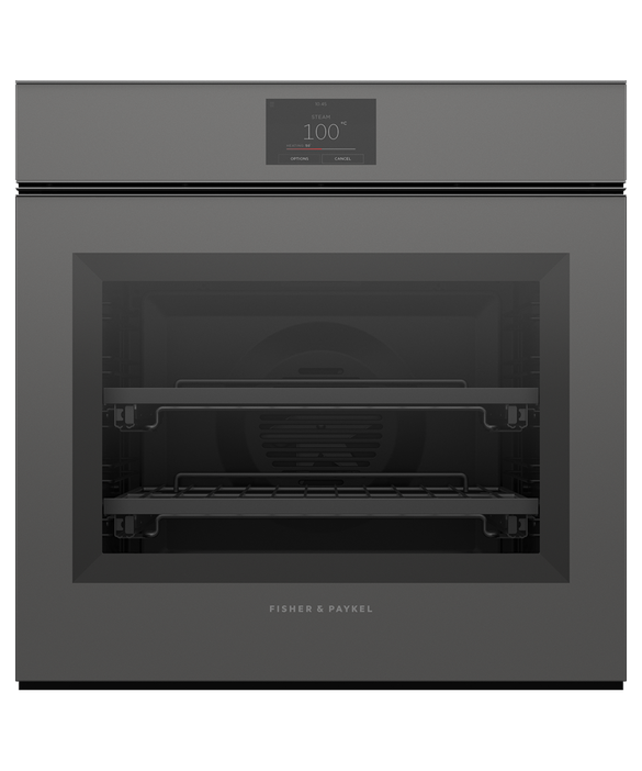 Oven F&P Steam 5" TFT 60cm Handle-less Minimal Grey