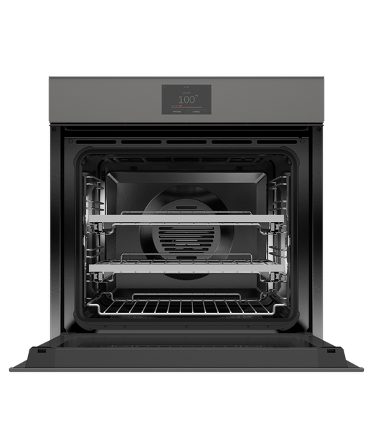 Oven F&P Steam 5" TFT 60cm Handle-less Minimal Grey