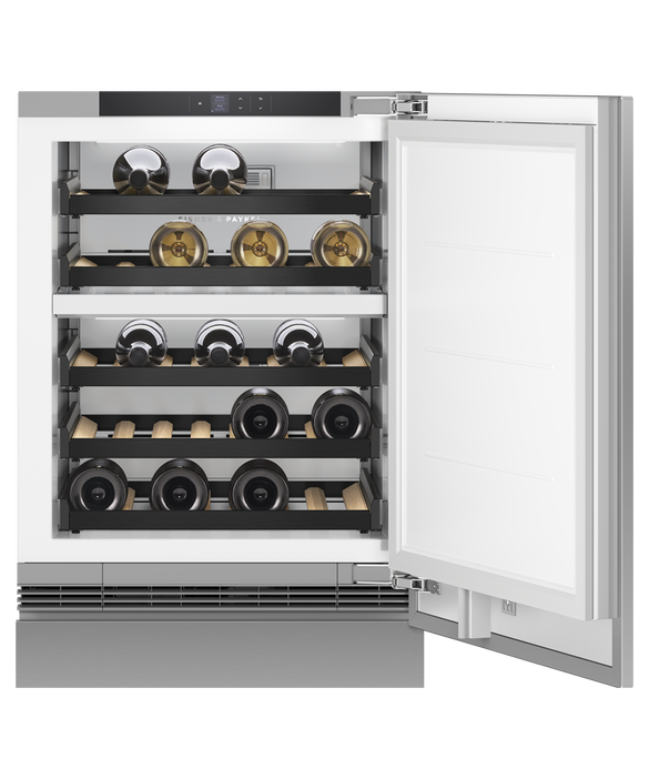 Refrig F&P Under-Counter Dual Zone Wine 60cm RS6009V2R1