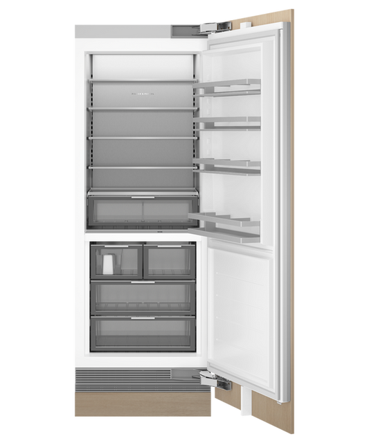 Fisher & Paykel  - RS7621FRJE1 Column Freezer F&P 76cm (30") Right Hand Hinged