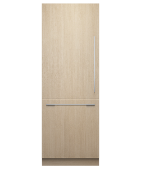 Fisher & Paykel  - RS7621WLUE1 Refrig/Fzr F&P Integrated Bottom Mount 76cm (30") Left Hand Hinged