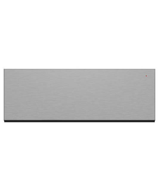WB76SCX3 Series 9 - 76cm Contemporary Warming Drawer - Brushed Silver Glass