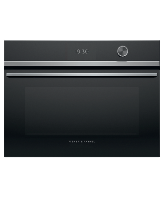 Fisher & Paykel Oven Compact Combi Steam 5" TFT 60cm Stainless Contemporary - OS60NDTDX1
