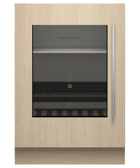 Refrig F&P Under-Counter Beverage Centre 60cm Transparent Door RS6009SBLT1