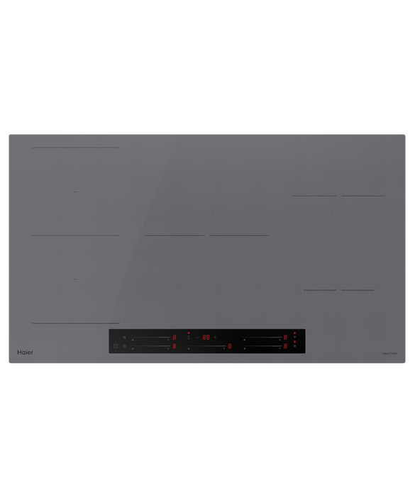 Cooktop Haier Induction 90cm Multi Slider Hob to Hood Connected 1 Flex Grey