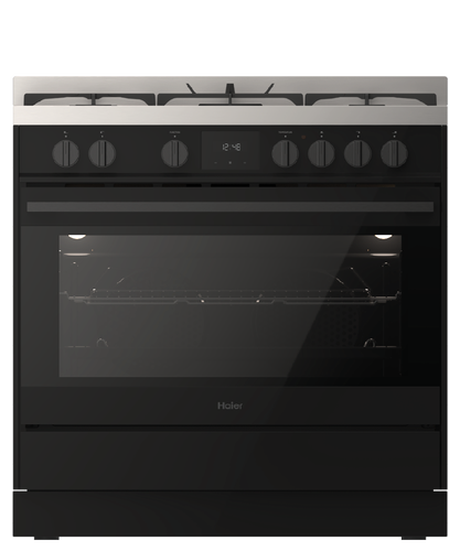 HOR90S11MBX2 500 Series - 90cm Freestanding Cooker Gas - Black