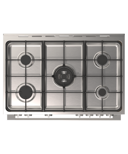 HOR90S11MSX2 500 Series - 90cm Freestanding Cooker Gas - Steel