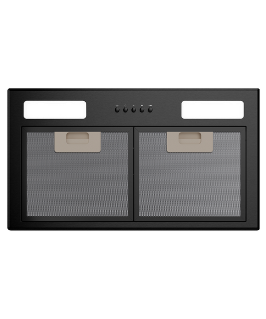 Rangehood Unbranded Integrated 60cm Black HPH60ILB2