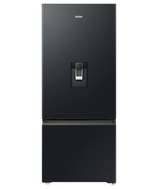 Haier - Refrig Haier Bottom Mount 420L Water Black - HRF420BHC