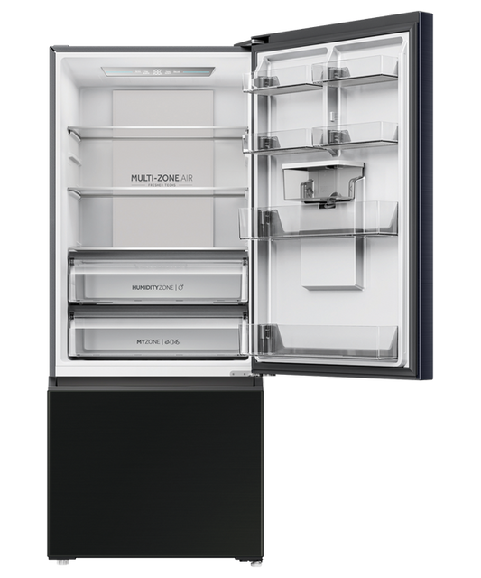 Haier Refrigerator Bottom Mount 420L Water Black - HRF420BHC