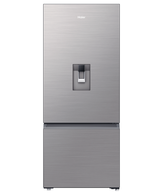 Haier Refrigerator Bottom Mount 420L Water Satina - HRF420BHS