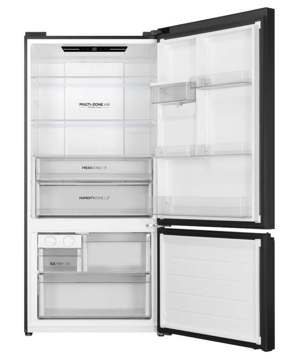 HRF510BHC 500 Series - Haier 517L Refrigerator Bottom Freezer - Black