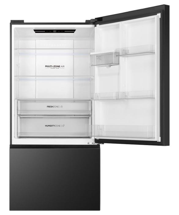 HRF510BHC 500 Series - Haier 517L Refrigerator Bottom Freezer - Black