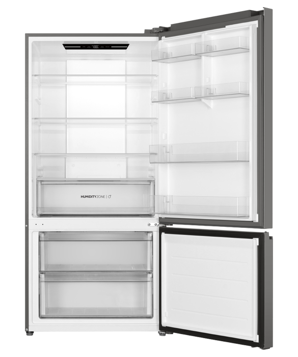 HRF510BS 500 Series - Haier 517L Refrigerator Bottom Freezer - Satina