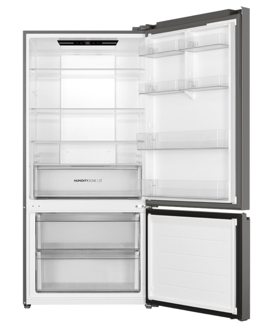 HRF510BS 500 Series - Haier 517L Refrigerator Bottom Freezer - Satina