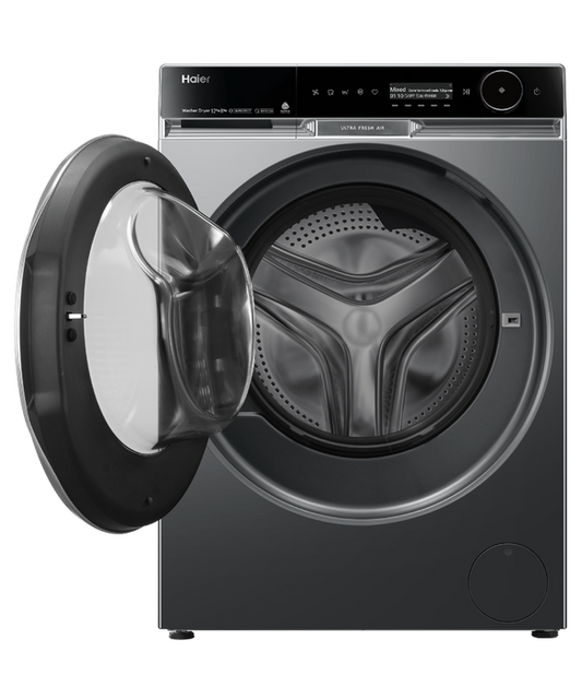 HWD1280PXB1 600 Series - 12kg + 8kg Combi Front Load Washer Dryer - Black