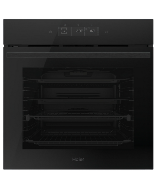 HWO60S14TPB6 600 Series - 60cm Built in Oven 14 Function Self Cleaning Air Fry Steam Assist - Black