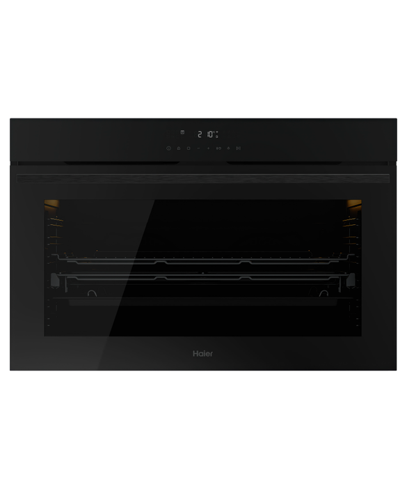 HWO90S17TPB3 600 Series - 90cm Built In Oven 17 Function Self Cleaning Air Fry Steam Assist - Black