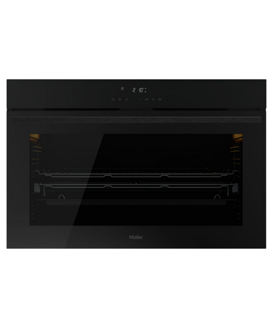 HWO90S17TPB3 600 Series - 90cm Built In Oven 17 Function Self Cleaning Air Fry Steam Assist - Black
