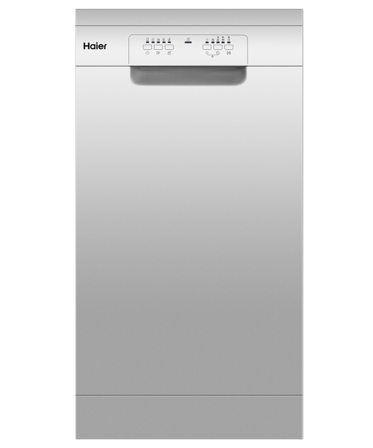 Haier - Dishwasher Haier Compact 45cm Silver - HDW10F1S1