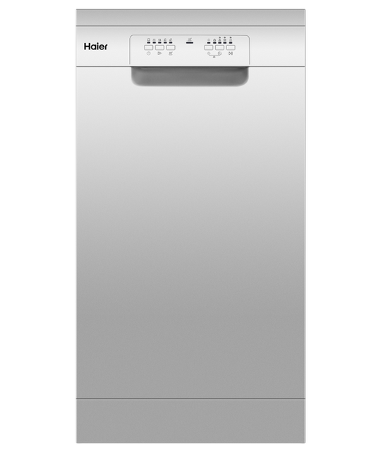 Haier Dishwasher Compact 45cm Silver - HDW10F1S1