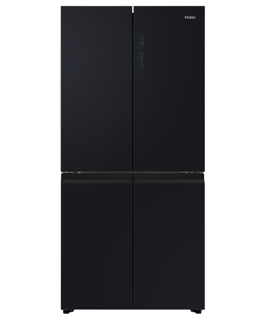 Refrig Haier Quad Door Black
